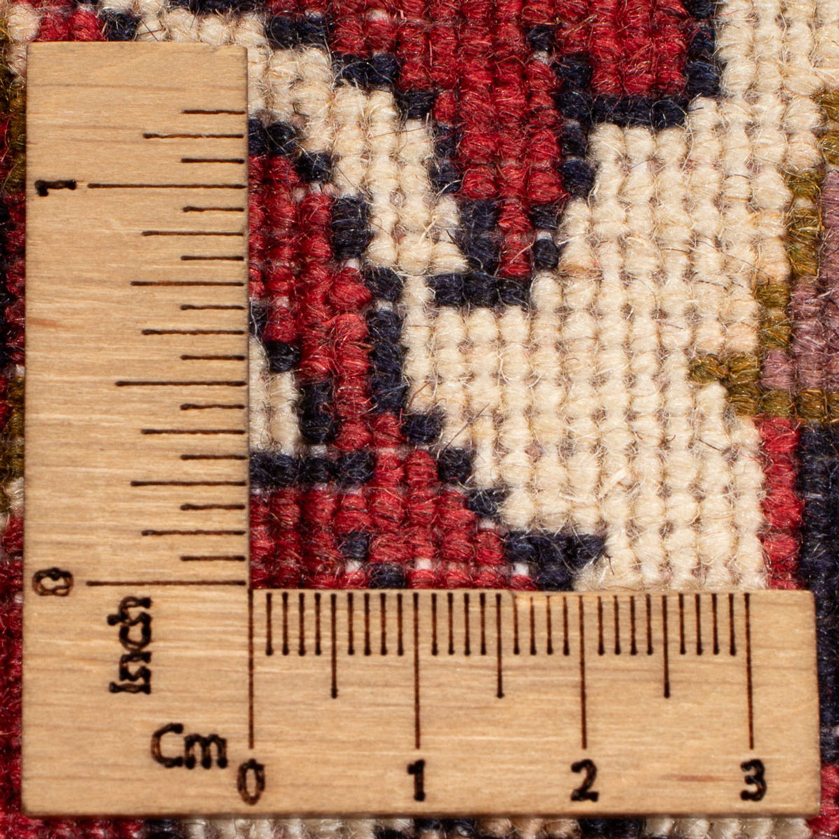 Perserteppich - Bidjar - Royal - 294 x 253 cm - dunkelrot