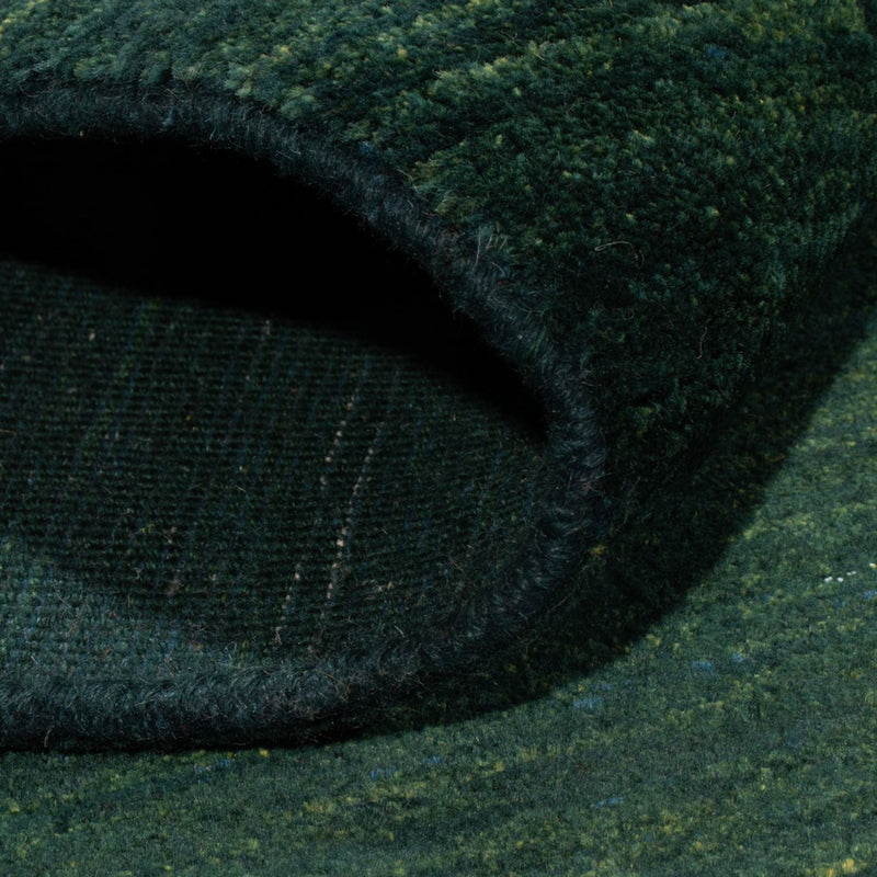 Gabbeh Teppich - Perser - 157 x 109 cm - dunkelgrün