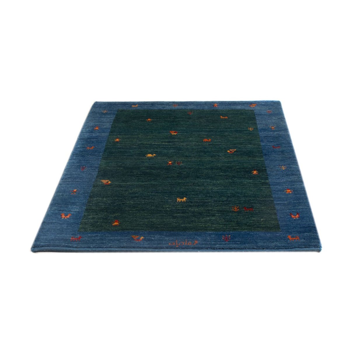 Gabbeh Teppich - Perser - 153 x 102 cm - mehrfarbig