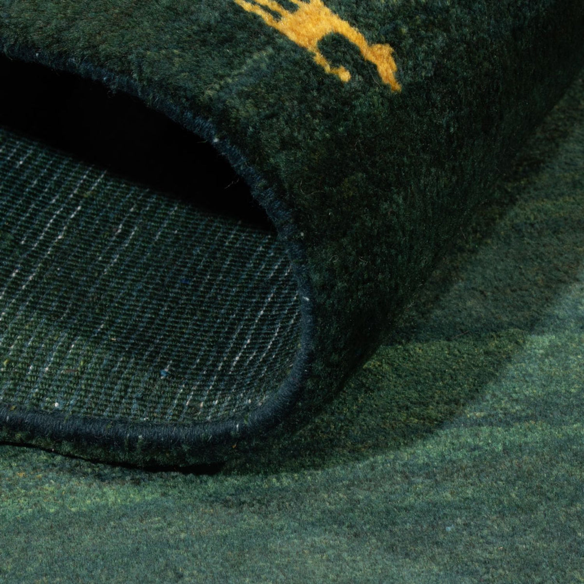 Gabbeh Teppich - Perser - 183 x 113 cm - grün