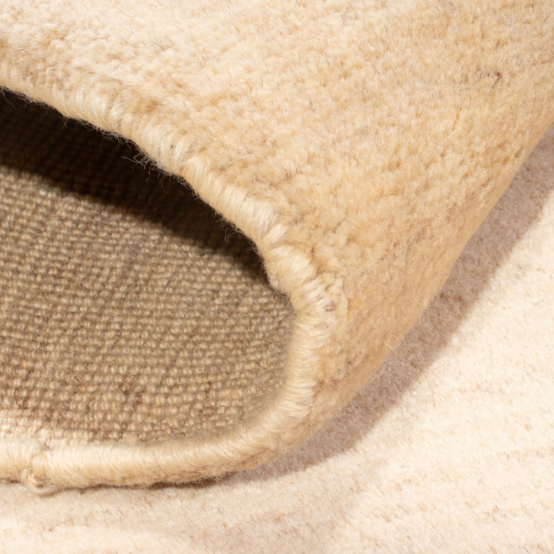 Gabbeh Teppich - Perser - 141 x 106 cm - hellbeige