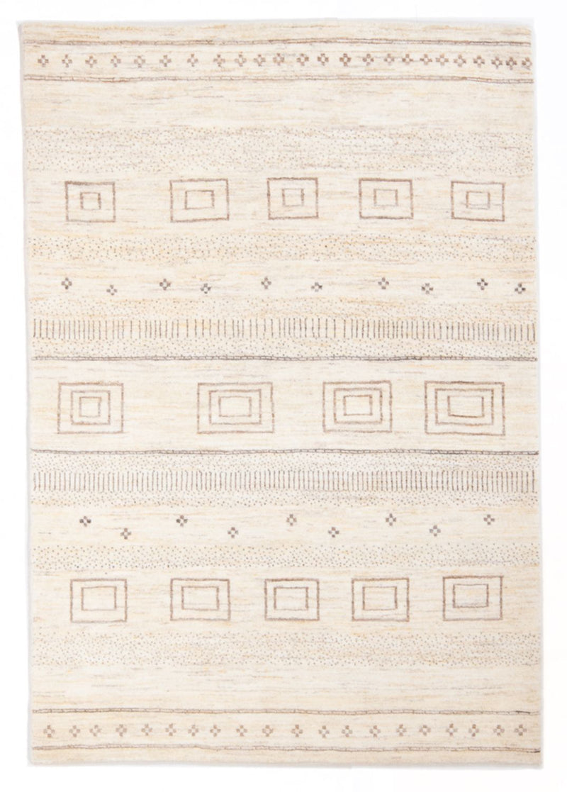 Gabbeh Teppich - Perser - 175 x 120 cm - hellbeige