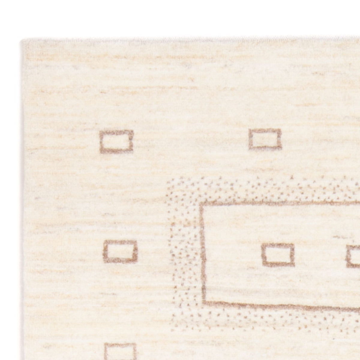 Gabbeh Teppich - Perser - 148 x 102 cm - hellbeige