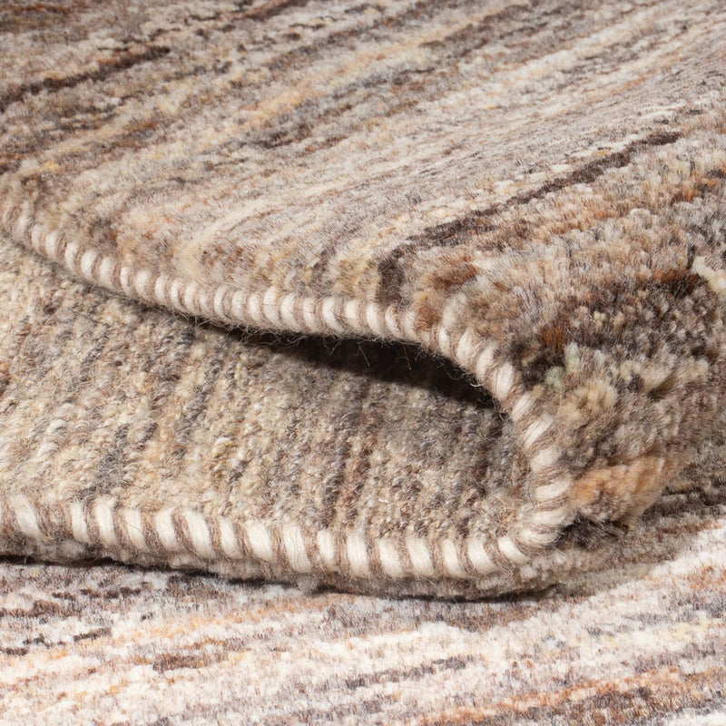 Gabbeh Teppich - Perser - 192 x 156 cm - dunkelbeige