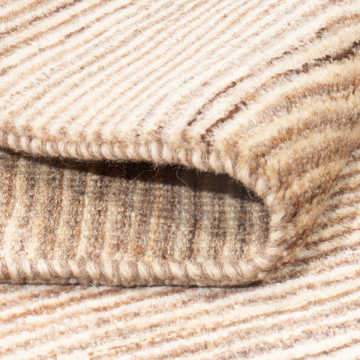 Gabbeh Teppich - Perser - 160 x 98 cm - dunkelbeige