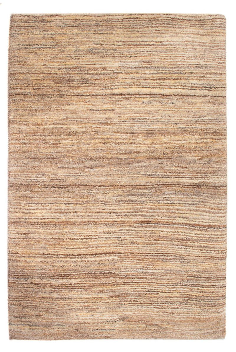 Gabbeh Teppich - Perser - 98 x 66 cm - dunkelbeige
