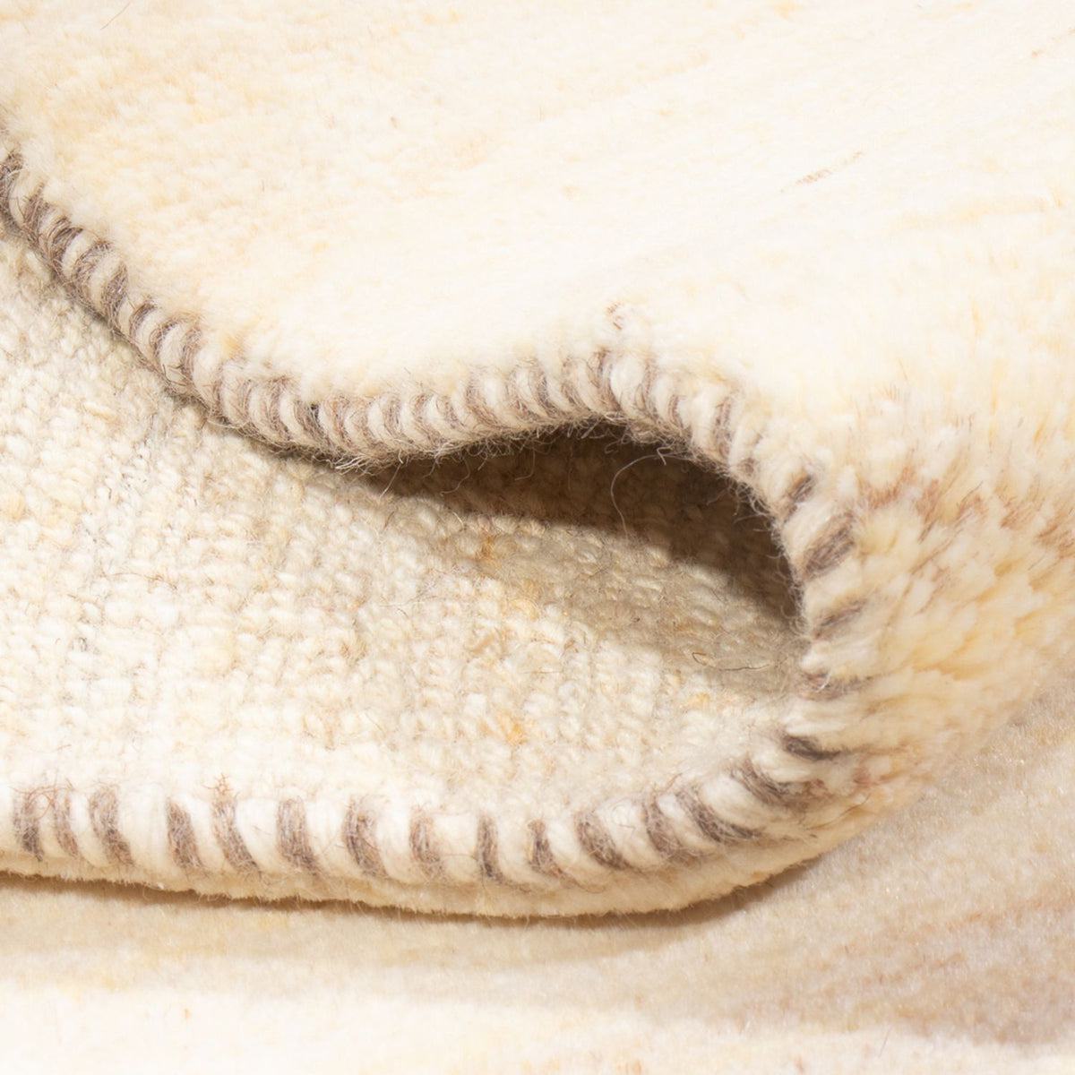 Gabbeh Teppich - Perser - 101 x 61 cm - creme