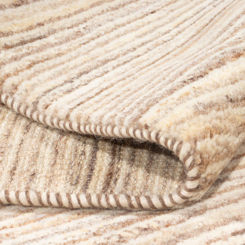 Gabbeh Teppich - Perser - 244 x 172 cm - hellbeige