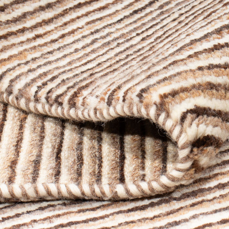 Gabbeh Teppich - Perser - 243 x 172 cm - dunkelbraun