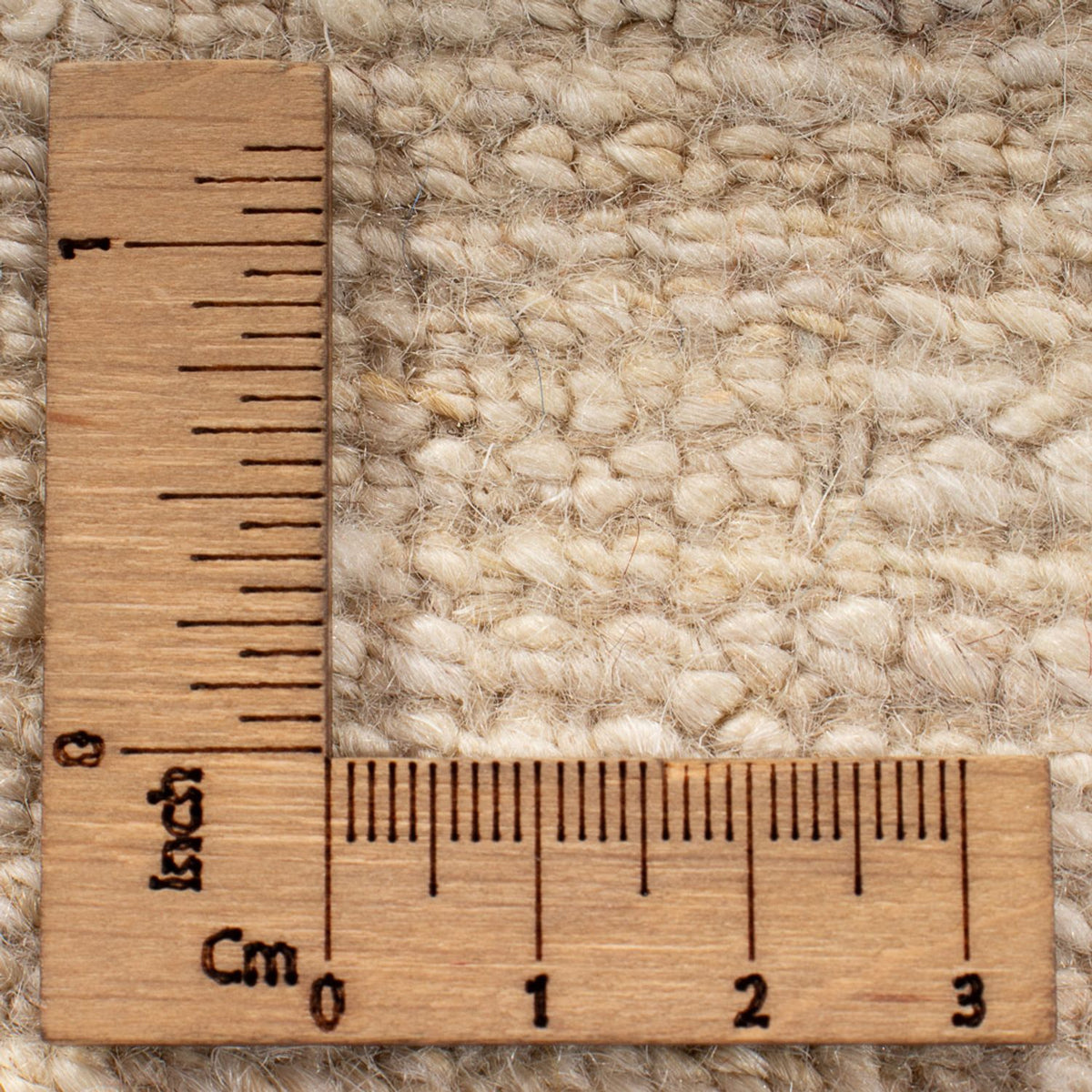 Gabbeh Teppich - Perser - 232 x 174 cm - naturweiß