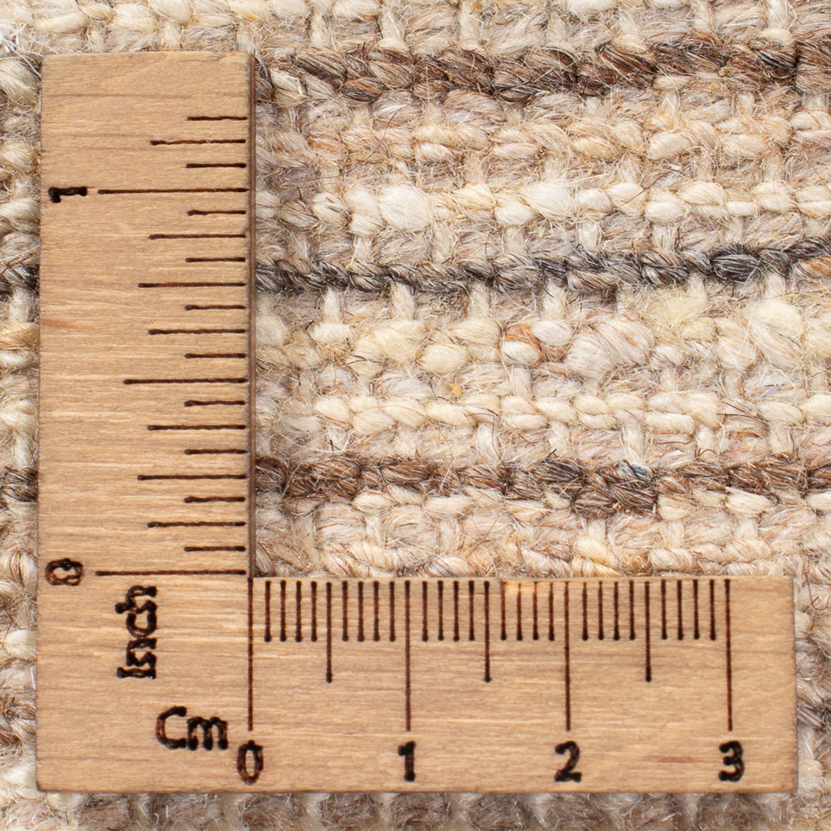 Gabbeh Teppich - Perser - 93 x 62 cm - hellbeige