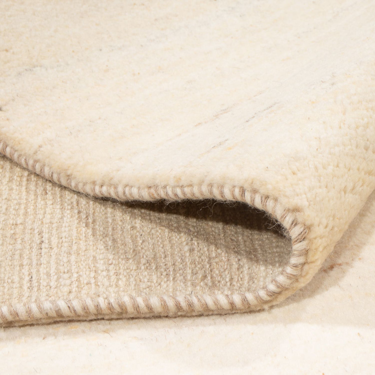 Gabbeh Teppich - Perser - 238 x 173 cm - hellbeige