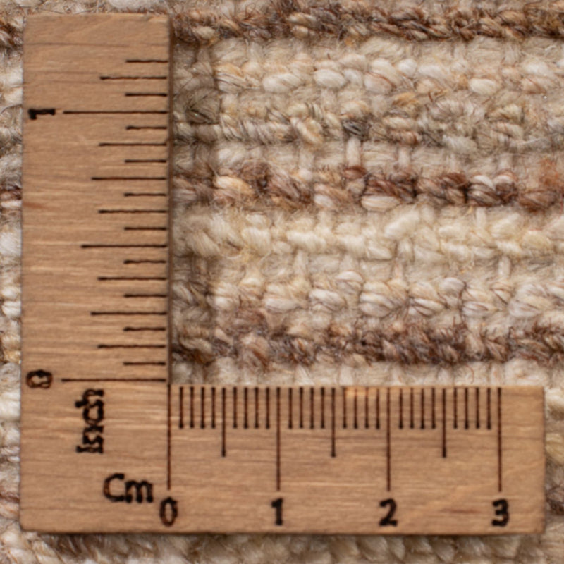 Gabbeh Teppich - Perser - 95 x 63 cm - dunkelbeige