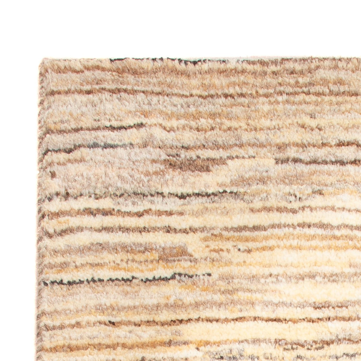 Gabbeh Teppich - Perser - 96 x 55 cm - dunkelbeige