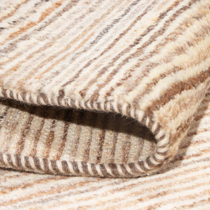 Gabbeh Teppich - Perser - 92 x 60 cm - dunkelbeige