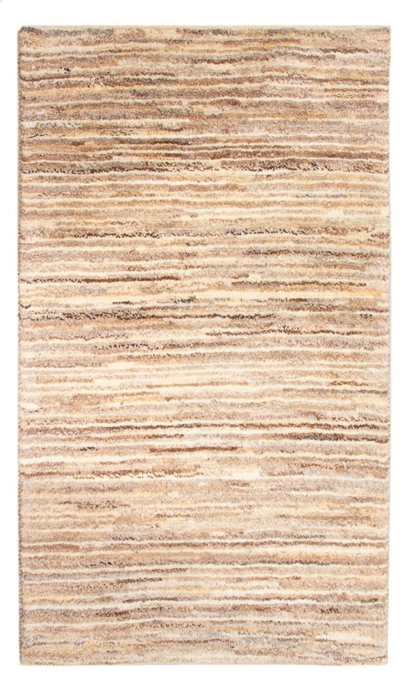 Gabbeh Teppich - Perser - 95 x 57 cm - dunkelbeige