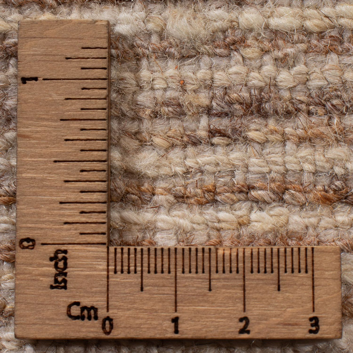 Gabbeh Teppich - Perser - 91 x 57 cm - dunkelbeige