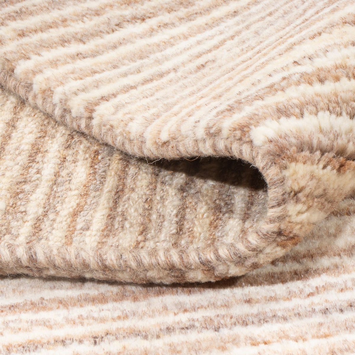 Gabbeh Teppich - Perser - 203 x 148 cm - hellbeige