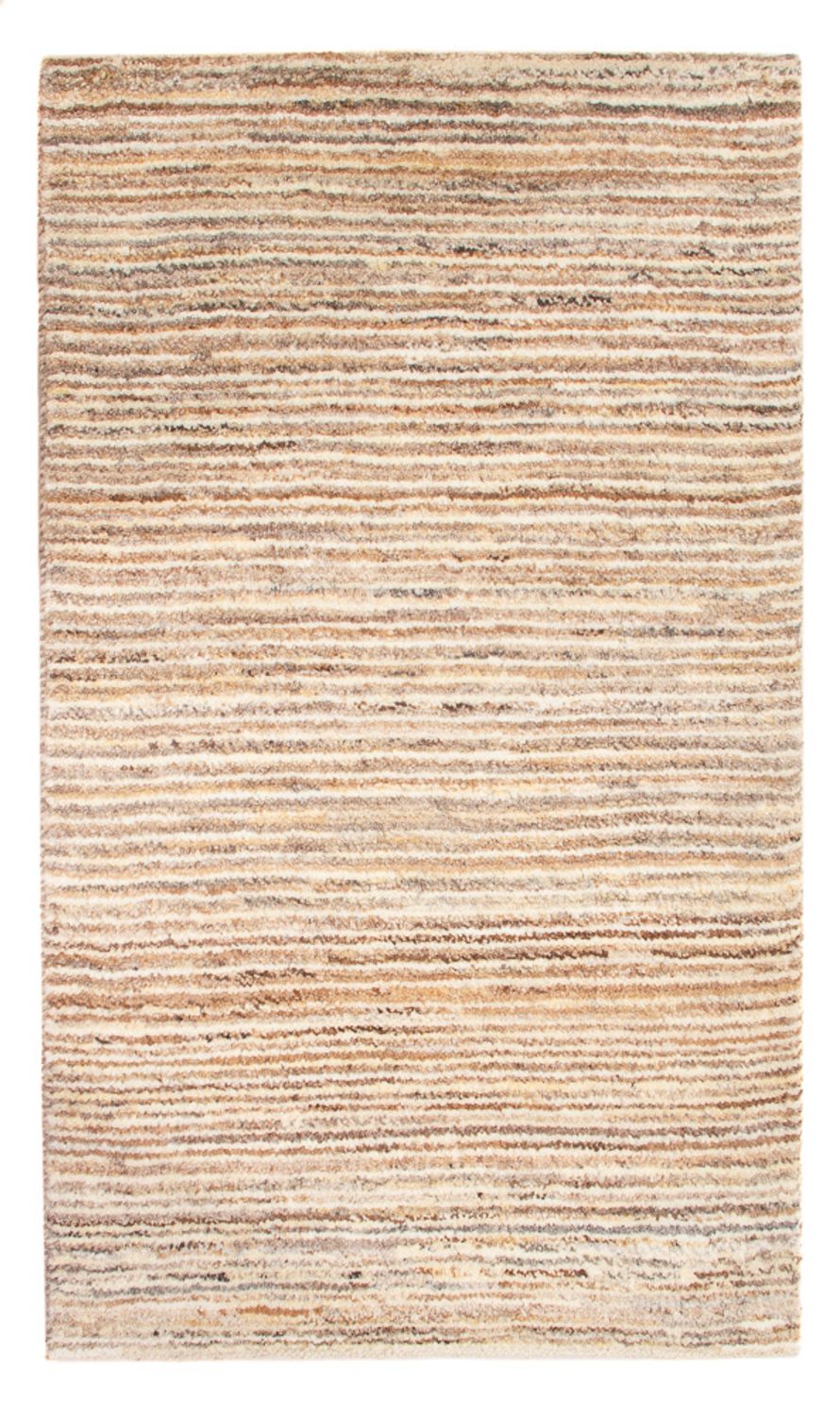 Gabbeh Teppich - Perser - 94 x 59 cm - dunkelbeige