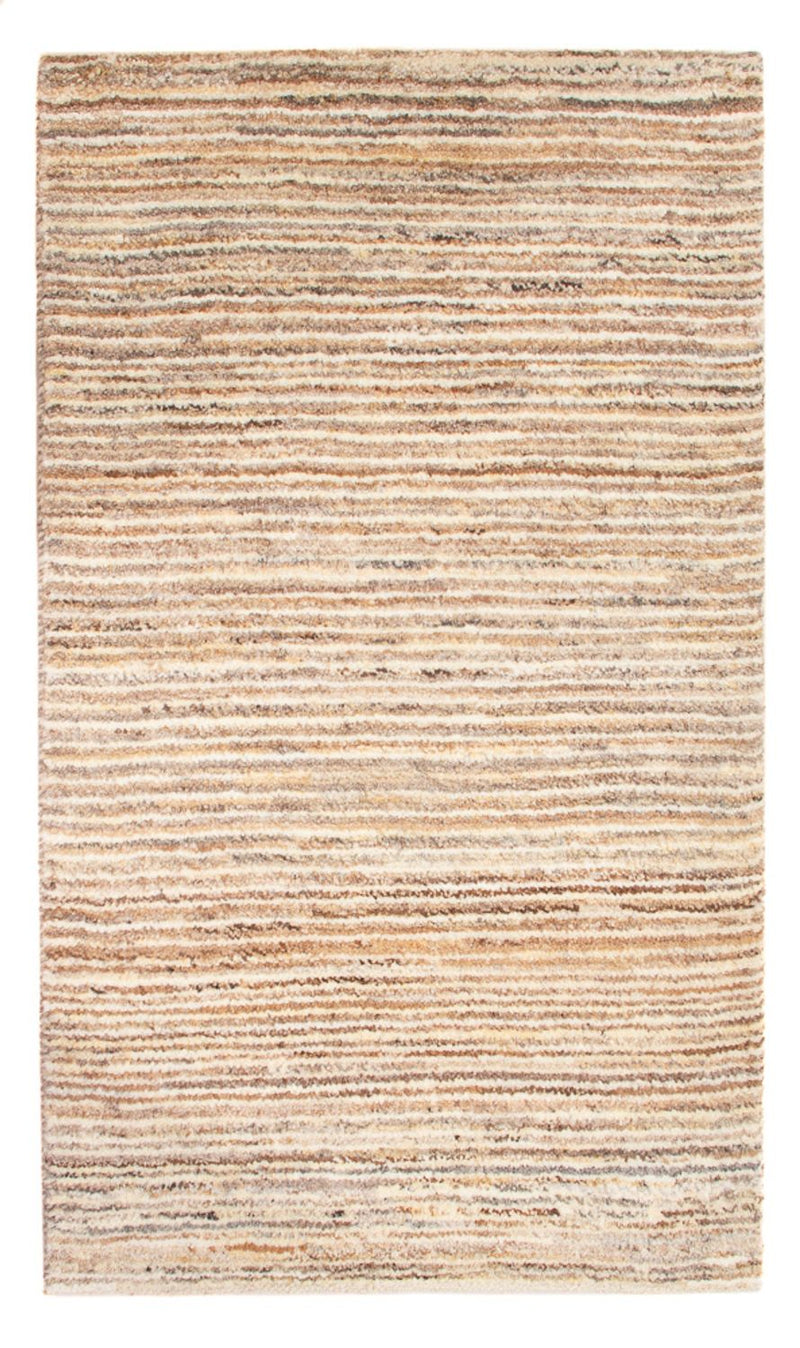 Gabbeh Teppich - Perser - 94 x 59 cm - dunkelbeige
