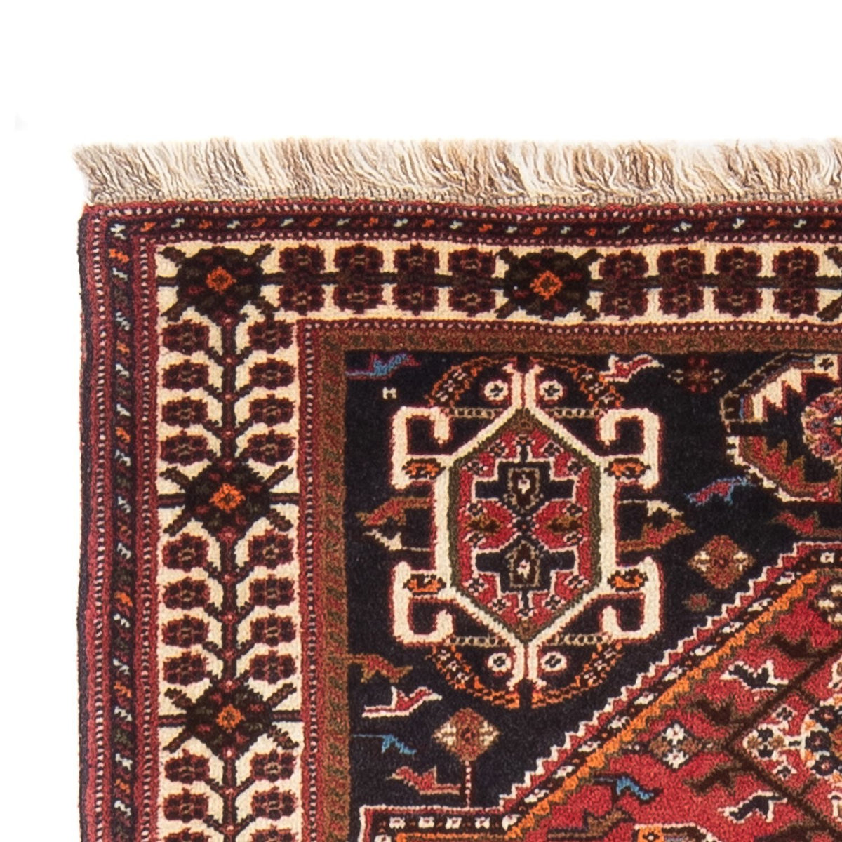 Perserteppich - Nomadic - 150 x 80 cm - rot