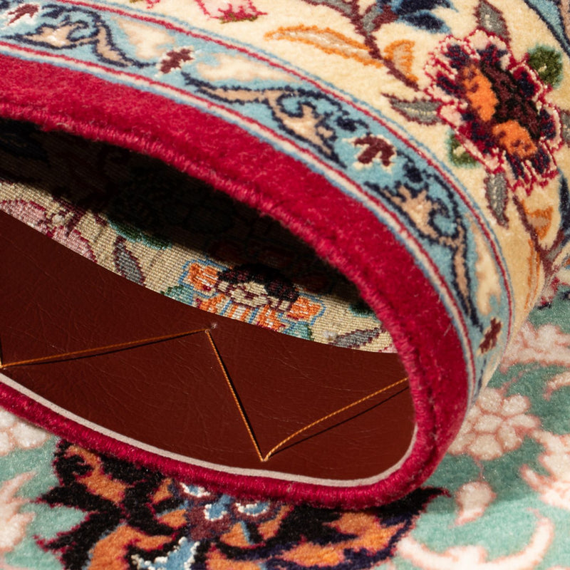 Perserteppich - Isfahan - Premium - 103 x 70 cm - grün