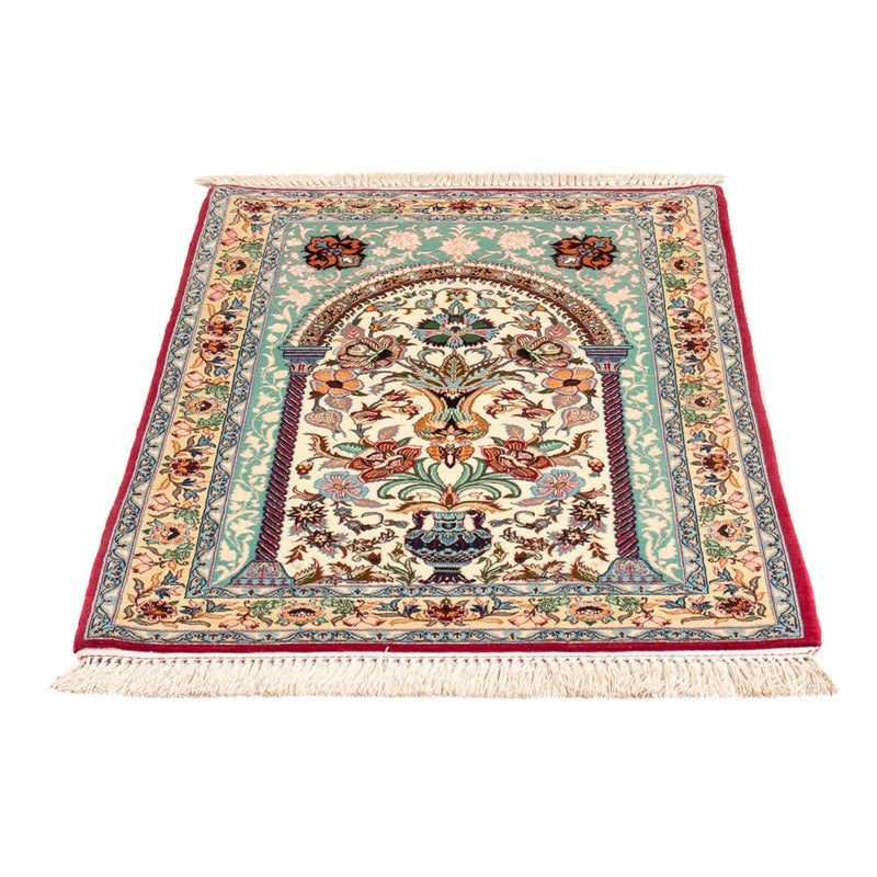 Perserteppich - Isfahan - Premium - 103 x 70 cm - grün