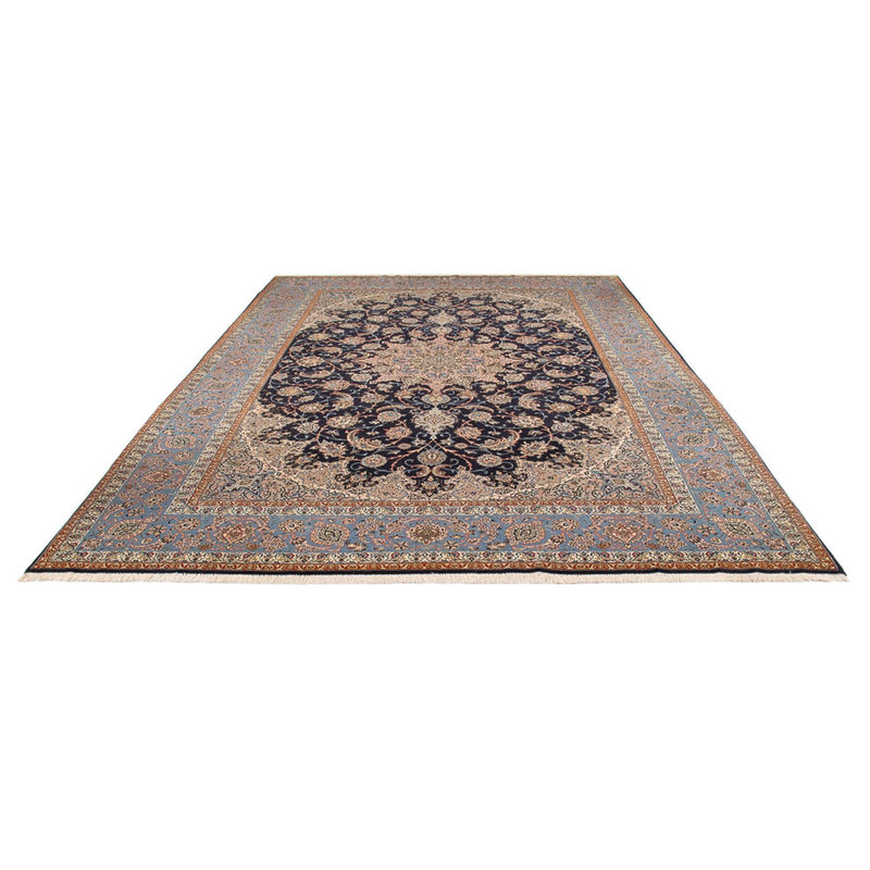 Perserteppich - Isfahan - Premium - 355 x 255 cm - dunkelblau