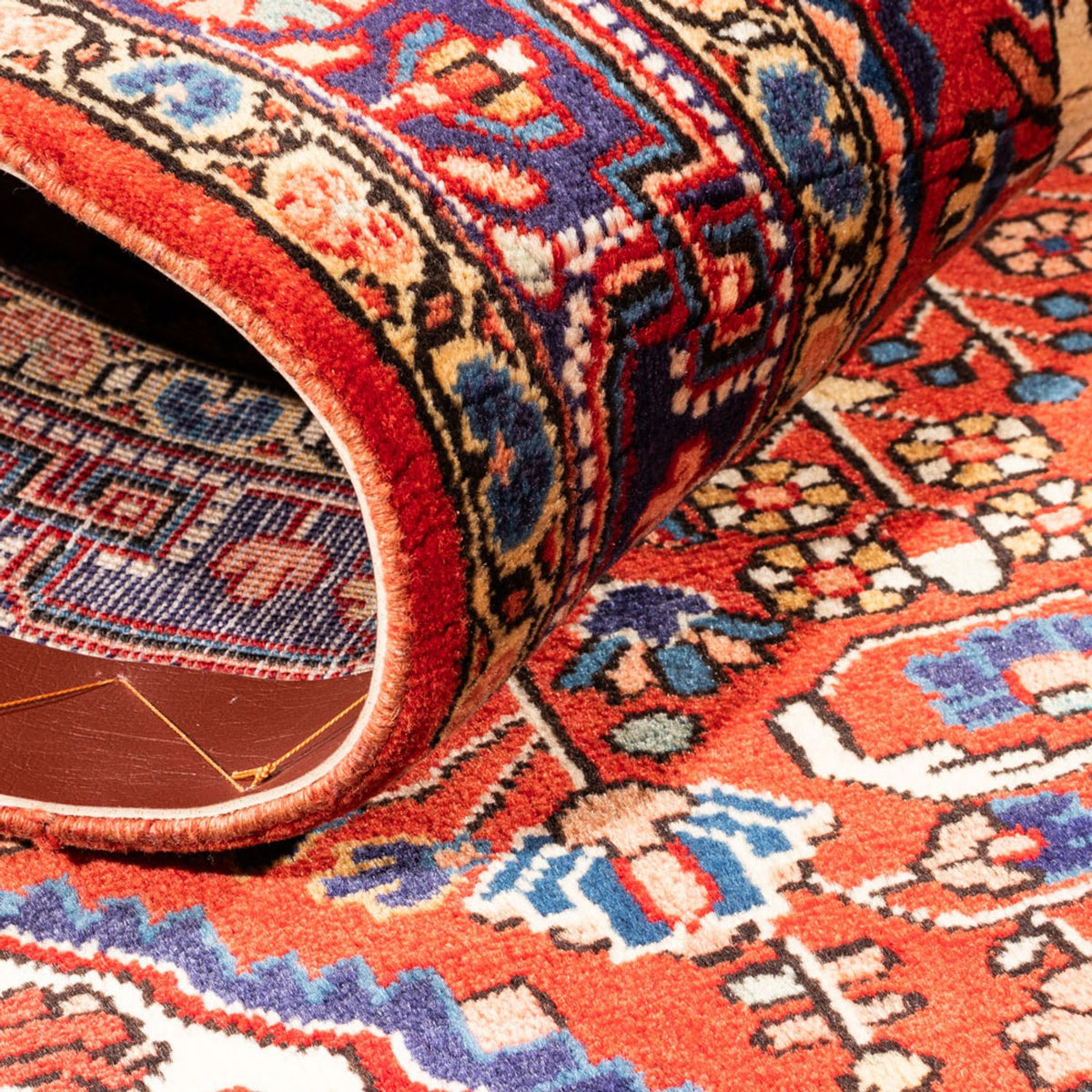 Perserteppich - Nomadic - 160 x 108 cm - rot