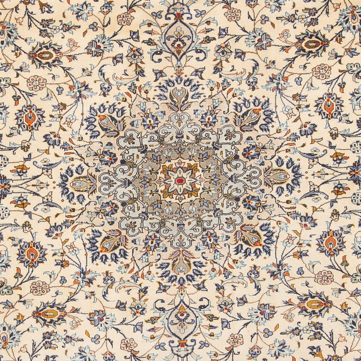 Perserteppich - Keshan - 414 x 293 cm - creme