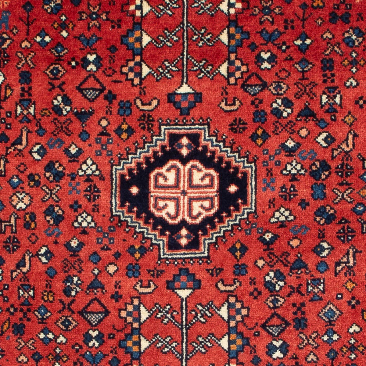 Gabbeh Teppich - Kaschkuli Perser - 125 x 80 cm - rot