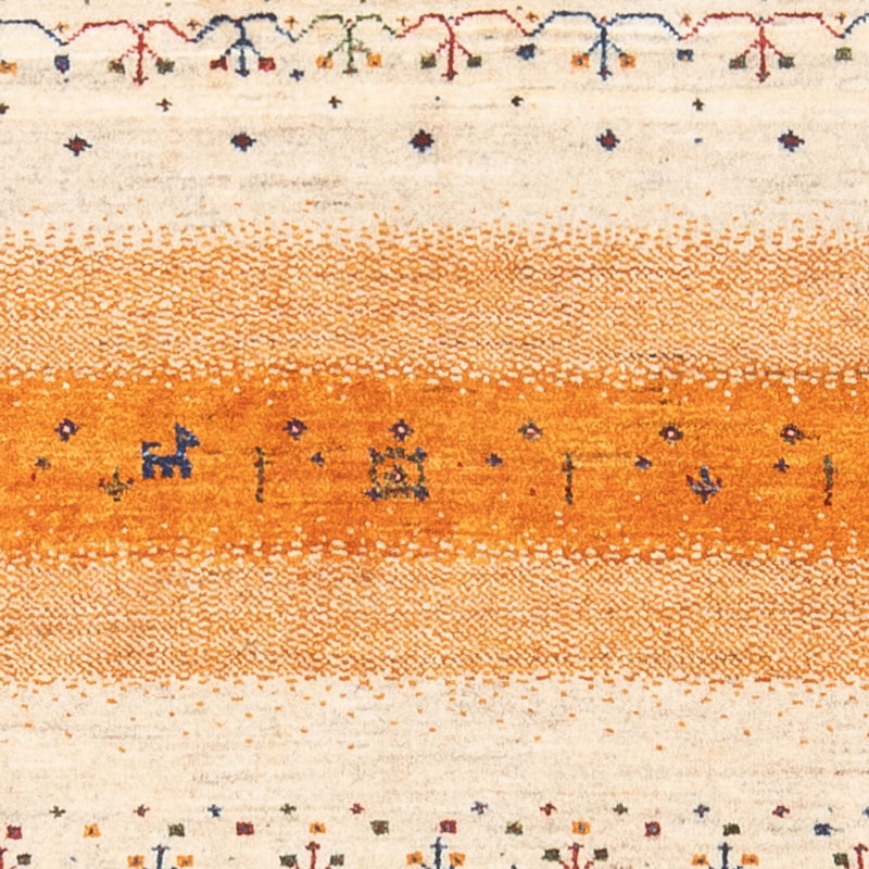 Gabbeh Teppich - Loribaft Perser - 131 x 82 cm - mehrfarbig