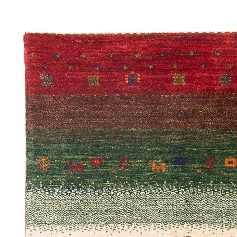 Gabbeh Teppich - Loribaft Perser - 131 x 82 cm - mehrfarbig