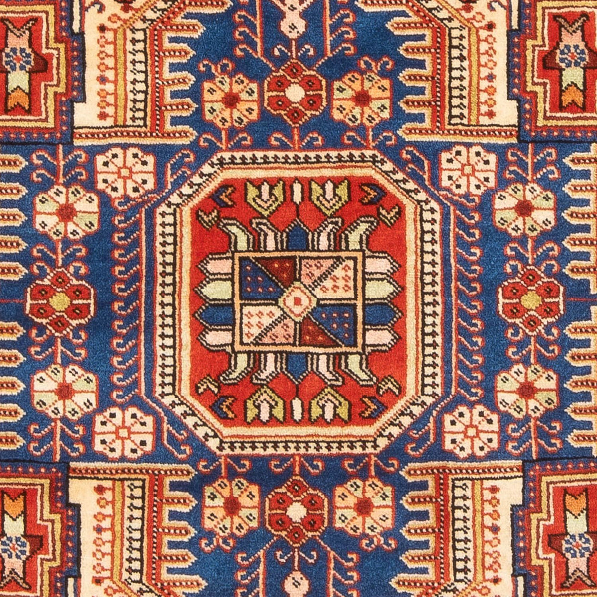 Perserteppich - Nomadic - 197 x 145 cm - blau