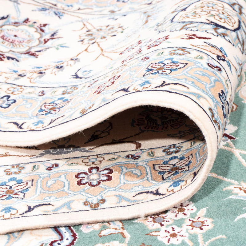 Perserteppich - Nain - Premium - 260 x 255 cm - grün