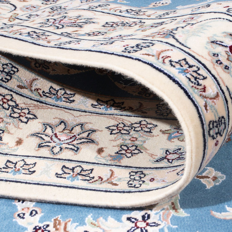 Perserteppich - Nain - Premium - 156 x 111 cm - blau