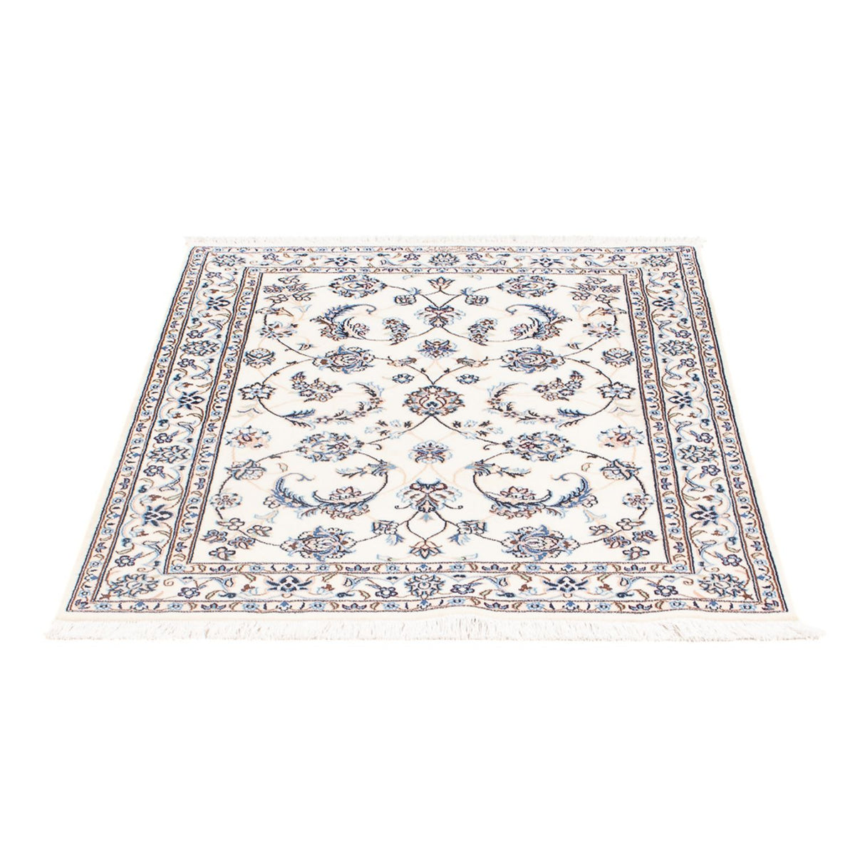 Perserteppich - Nain - Premium - 101 x 71 cm - creme