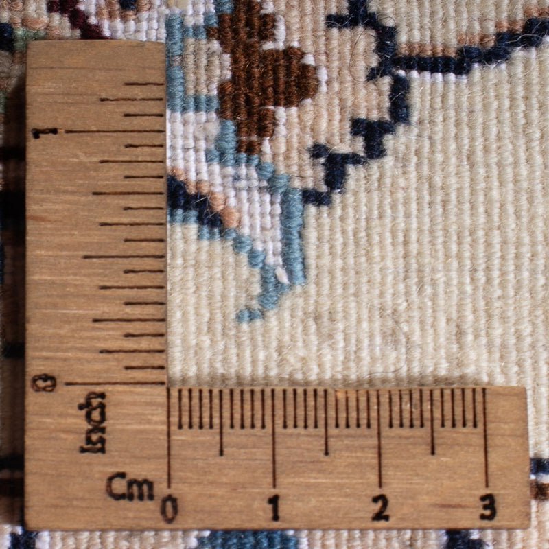 Perserteppich - Nain - Premium - 101 x 71 cm - creme