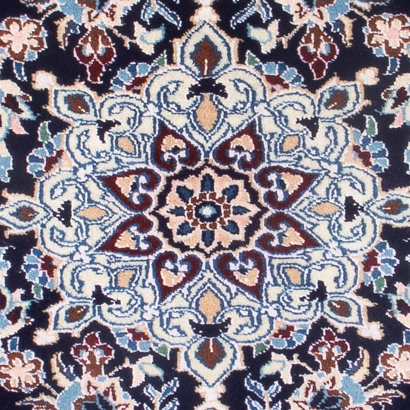 Perserteppich - Nain - Premium - 75 x 50 cm - hellblau