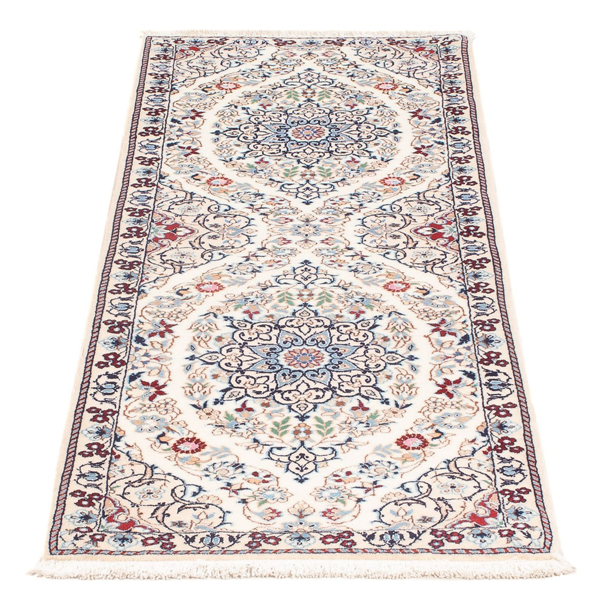 Läufer Perser - Nain - Premium - 140 x 48 cm - creme