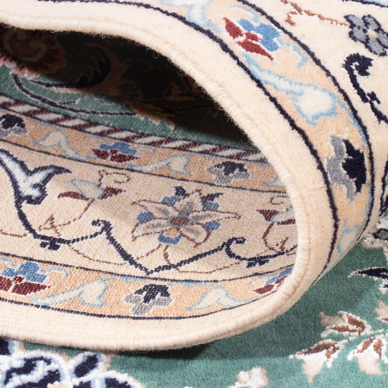 Perserteppich - Nain - Premium - 153 x 100 cm - grün