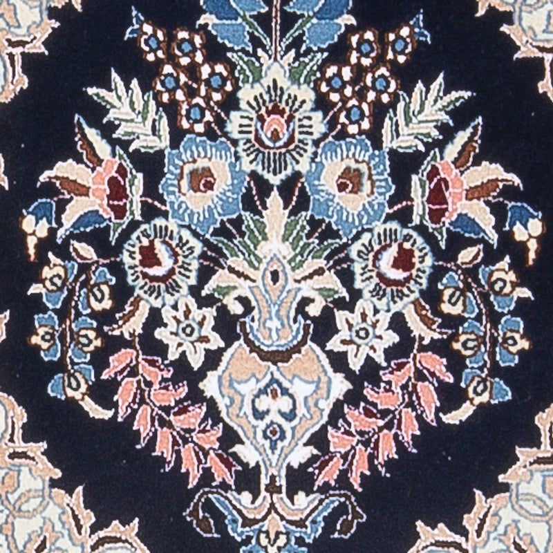 Läufer Perser - Nain - Premium - 202 x 46 cm - dunkelblau