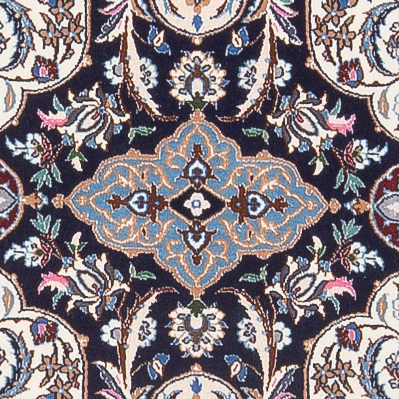 Läufer Perser - Nain - Premium - 220 x 52 cm - dunkelblau