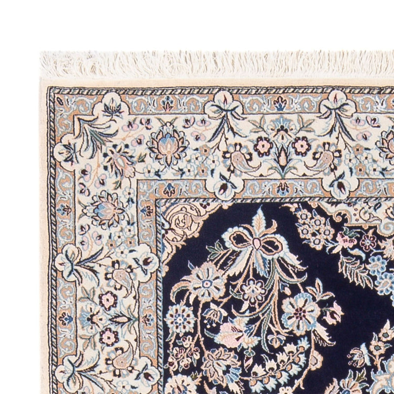 Perserteppich - Nain - Premium - 147 x 104 cm - dunkelblau