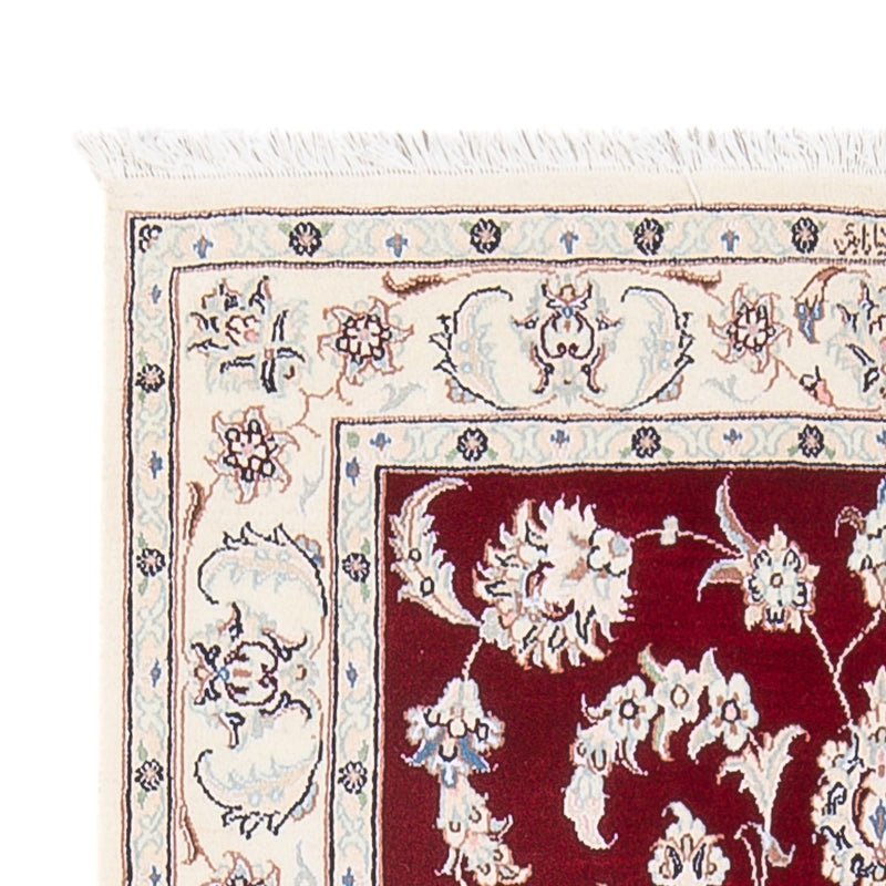 Perserteppich - Nain - Premium - 126 x 84 cm - rot