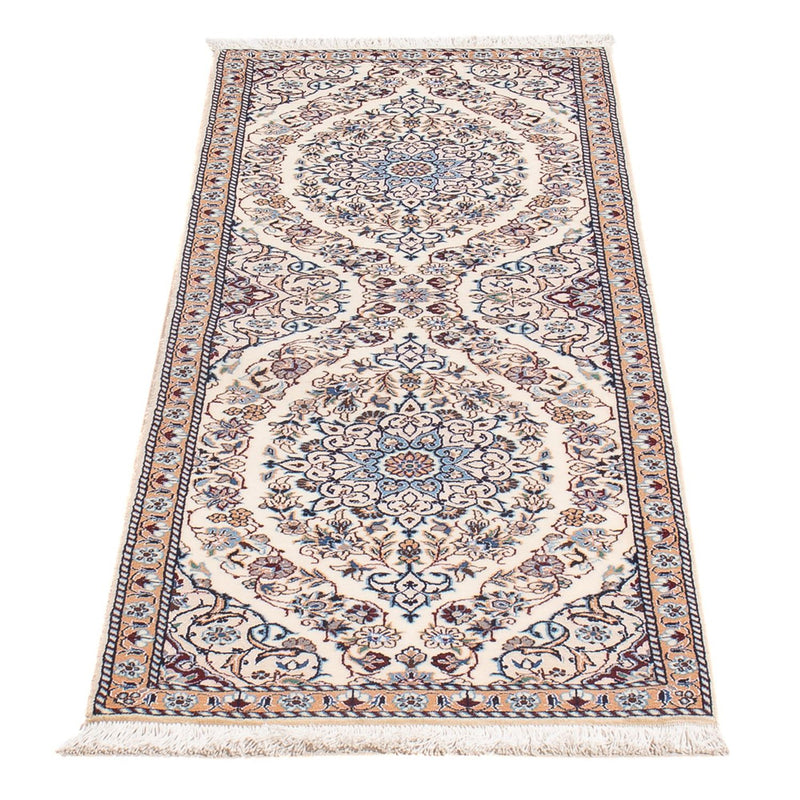 Läufer Perser - Nain - Premium - 150 x 48 cm - dunkelbeige