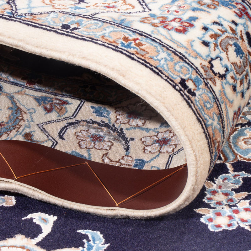 Perserteppich - Nain - Premium - 147 x 100 cm - dunkelblau