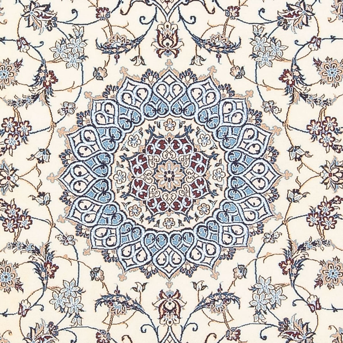 Perserteppich - Nain - Premium - 211 x 130 cm - creme