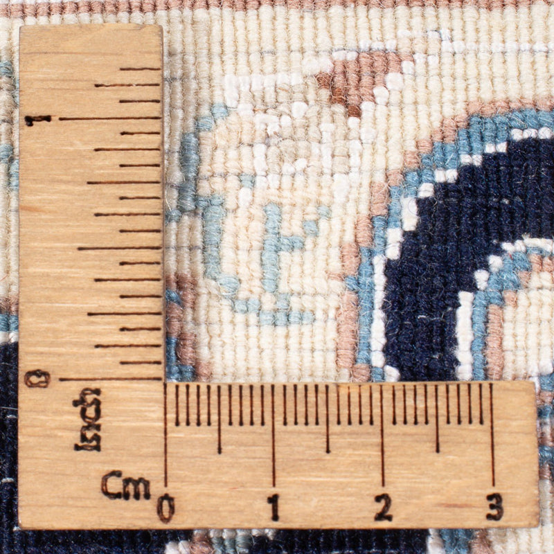 Perserteppich - Nain - Premium - 141 x 93 cm - dunkelblau