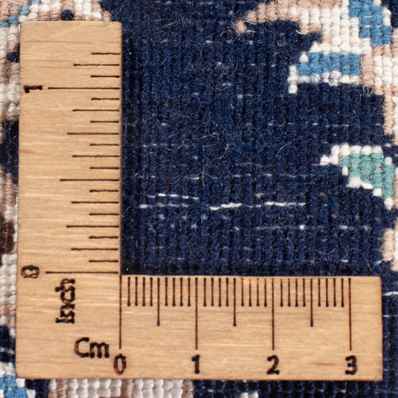 Perserteppich - Nain - Premium - 112 x 57 cm - dunkelblau